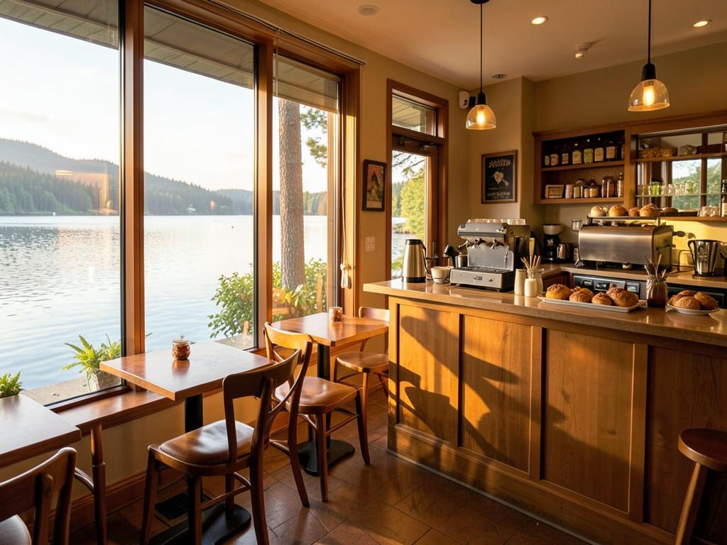 Café Seeblick – Café-Fotografie & digitales Menü